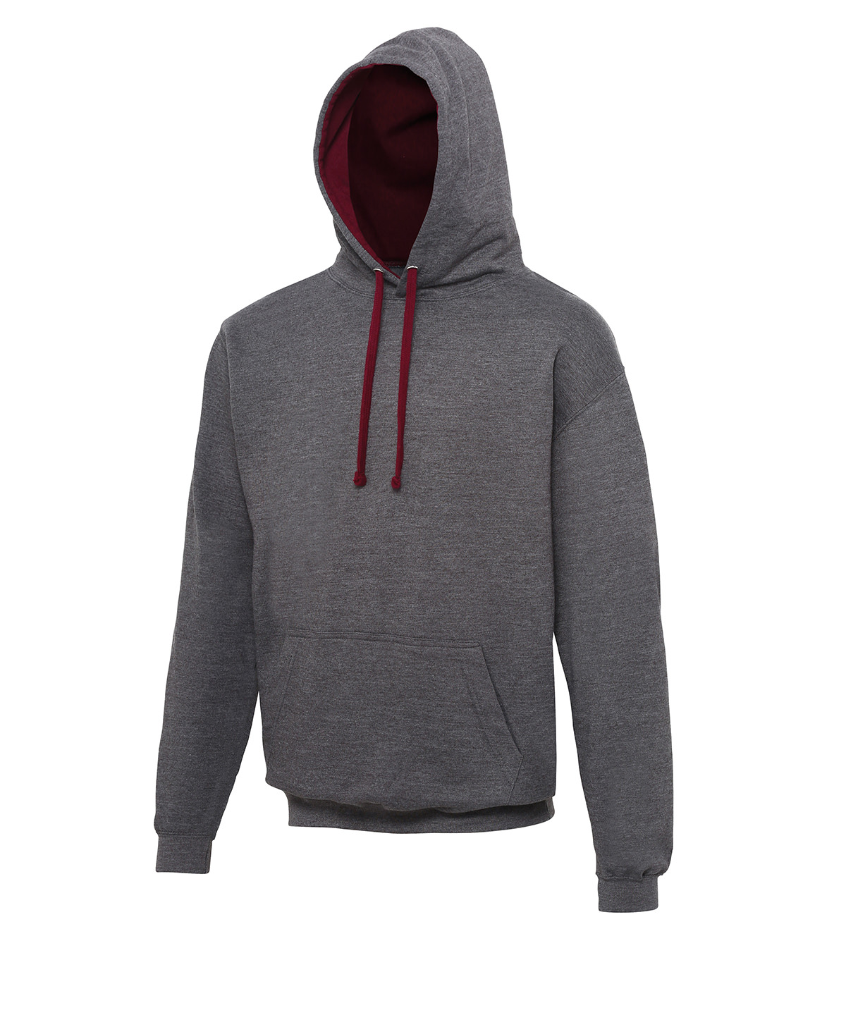 Just Hoods Premium Contrast Varsity Hoodie with Kangaroo Pocket - Image 34