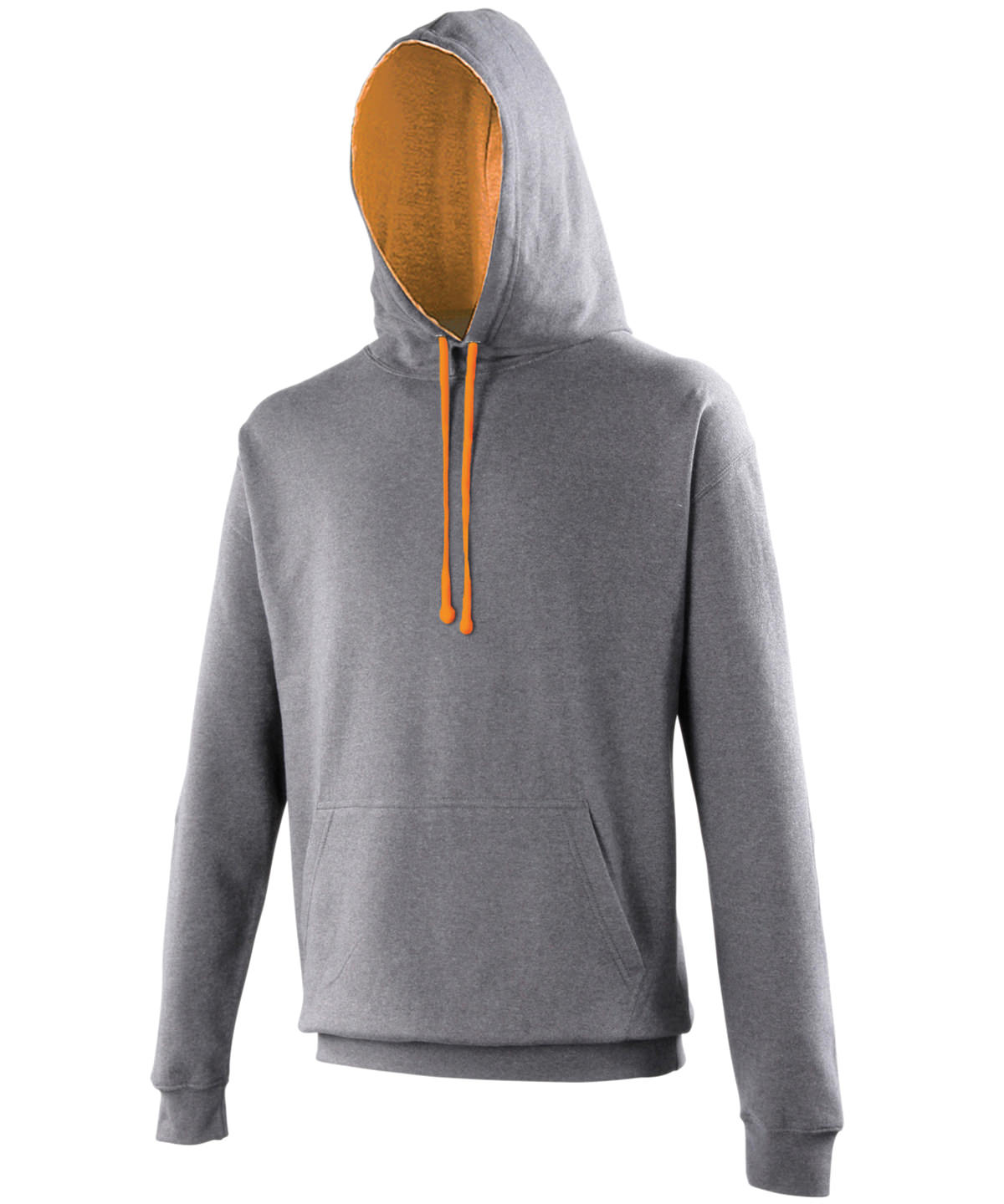 Just Hoods Premium Contrast Varsity Hoodie with Kangaroo Pocket - Image 7