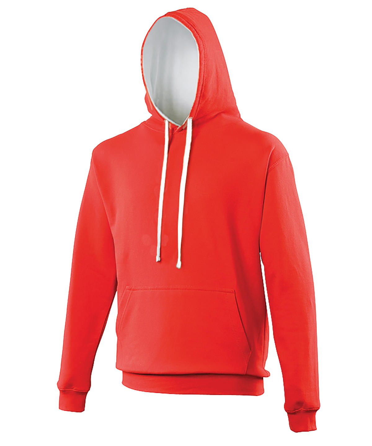 Just Hoods Premium Contrast Varsity Hoodie with Kangaroo Pocket - Image 8