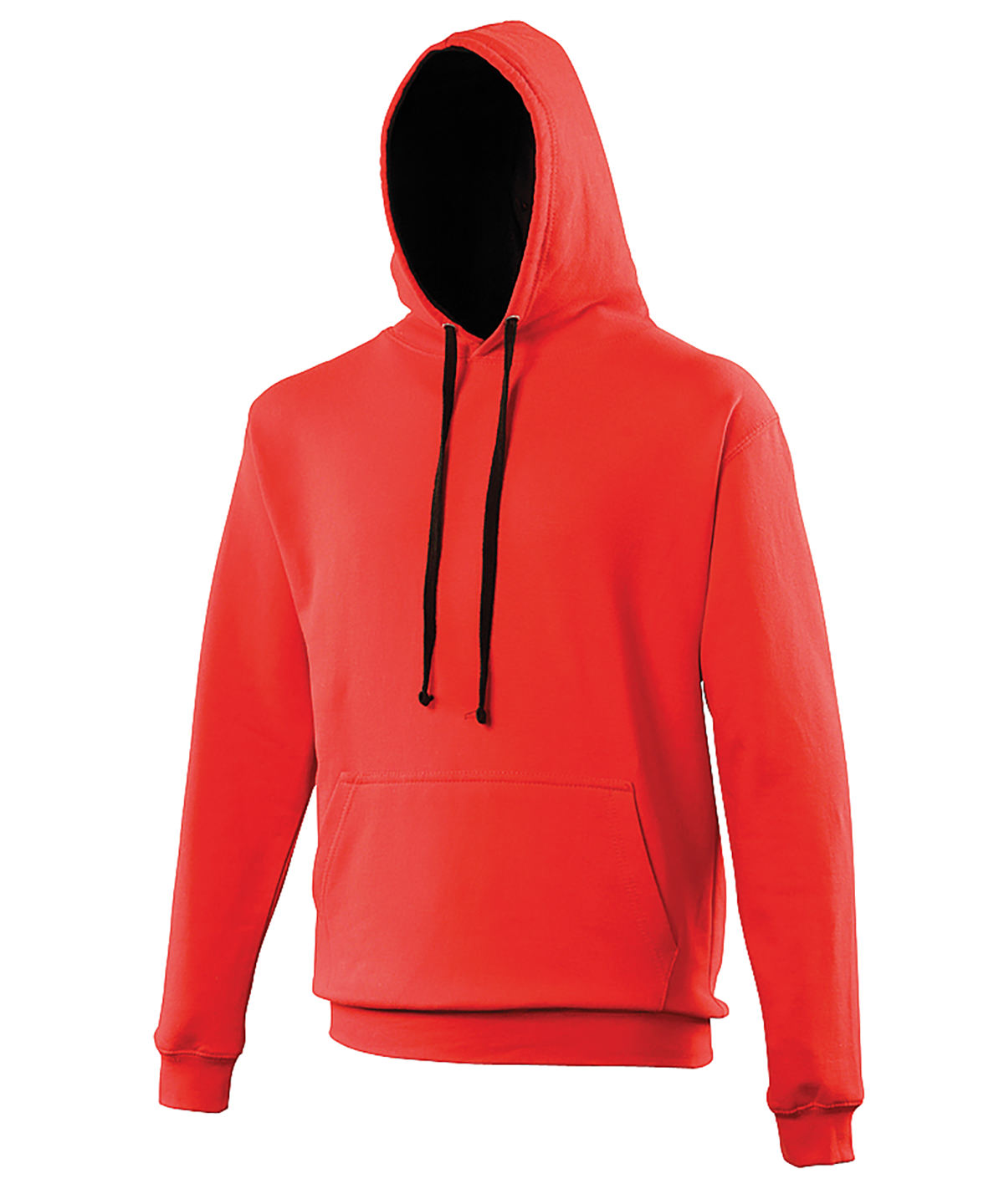 Just Hoods Premium Contrast Varsity Hoodie with Kangaroo Pocket - Image 9
