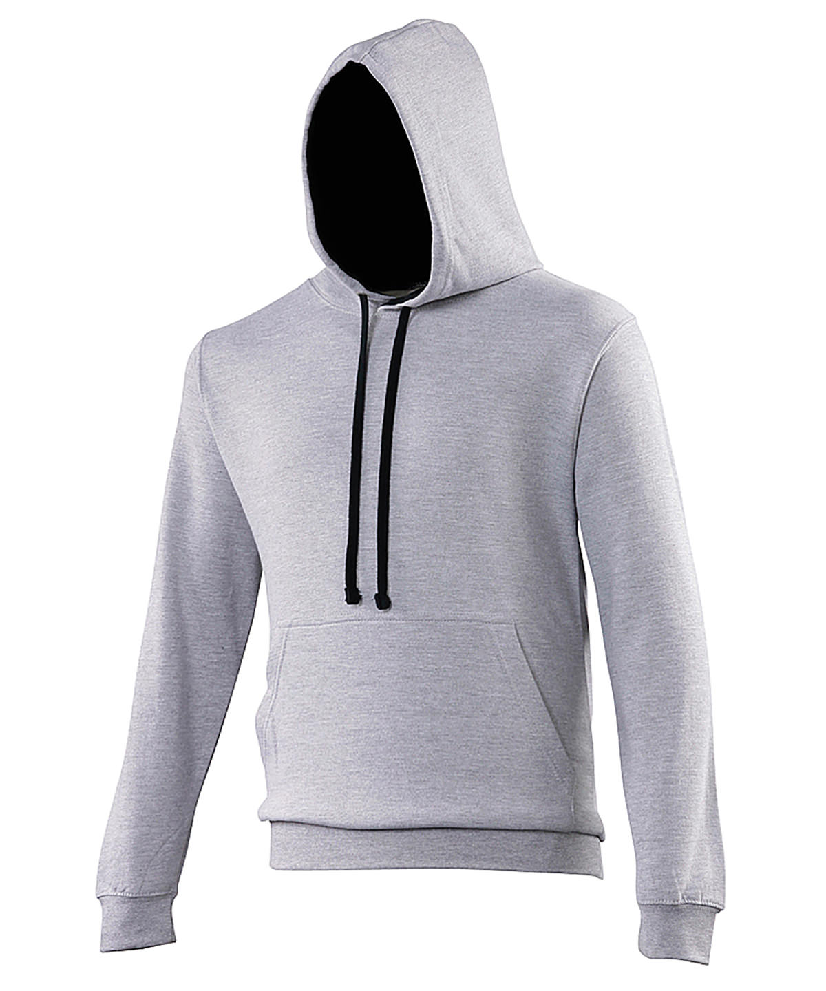 Just Hoods Premium Contrast Varsity Hoodie with Kangaroo Pocket - Image 11