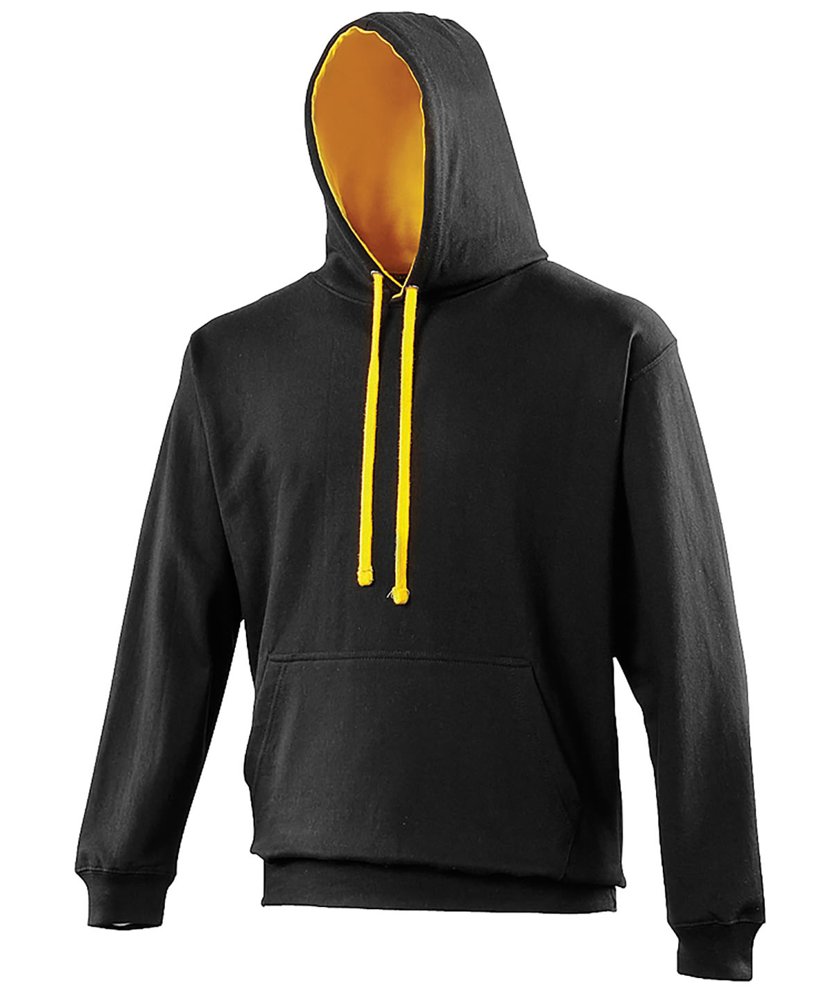 Just Hoods Premium Contrast Varsity Hoodie with Kangaroo Pocket - Image 15