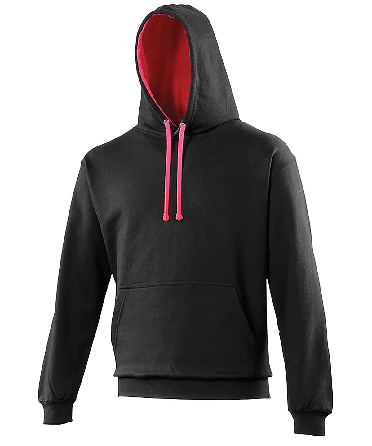 Just Hoods Premium Contrast Varsity Hoodie with Kangaroo Pocket - Image 17