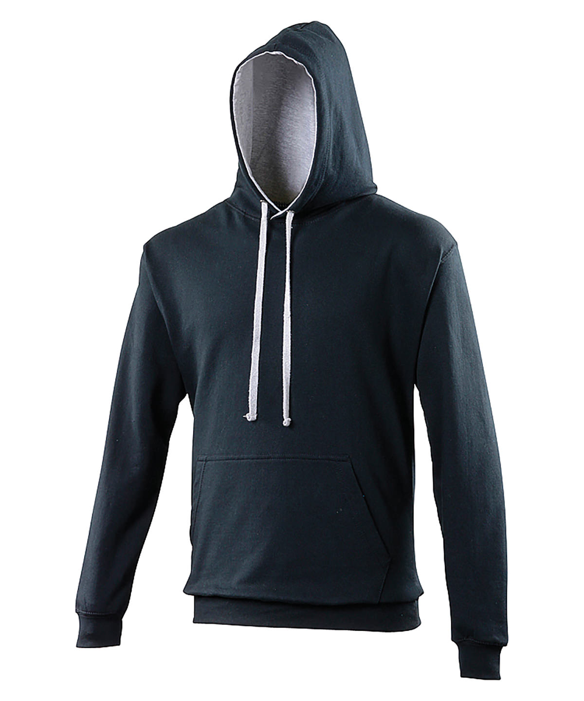 Just Hoods Premium Contrast Varsity Hoodie with Kangaroo Pocket - Image 24