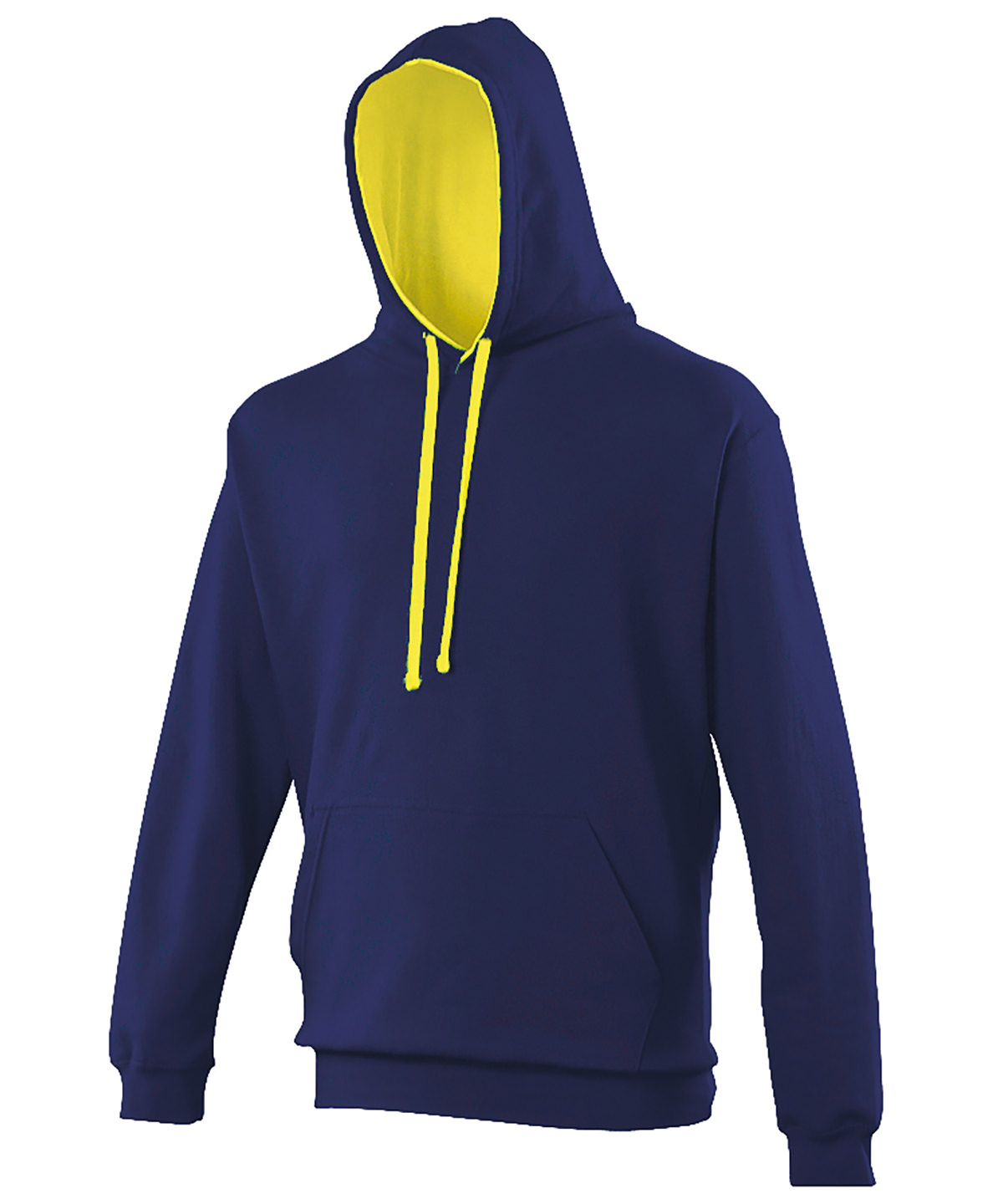 Just Hoods Premium Contrast Varsity Hoodie with Kangaroo Pocket - Image 27