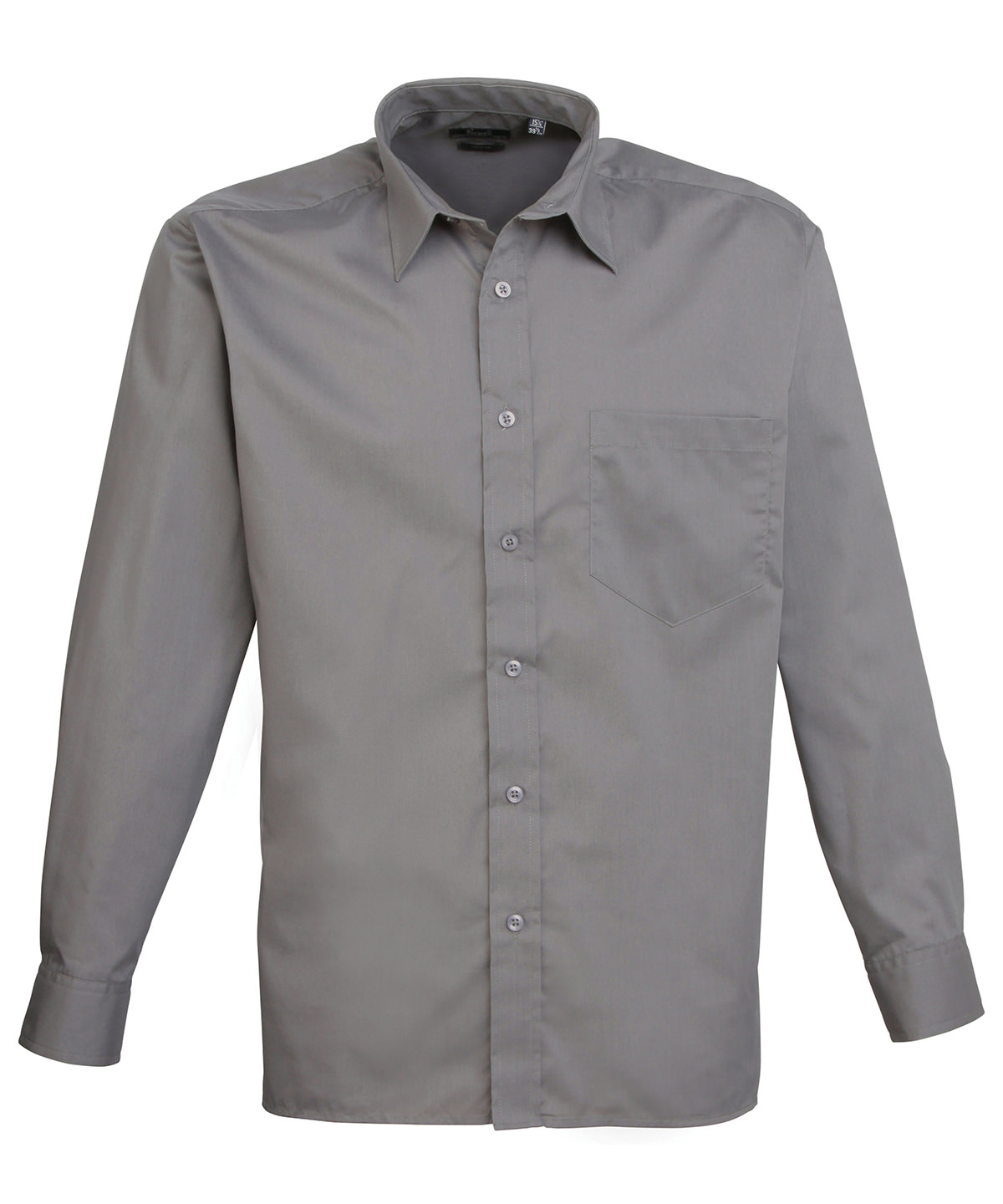 Long Sleeve Poplin Shirt - Image 7