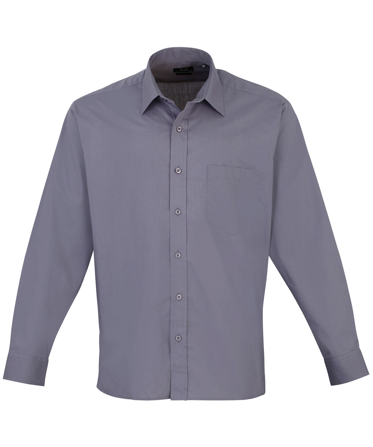 Long Sleeve Poplin Shirt - Image 20