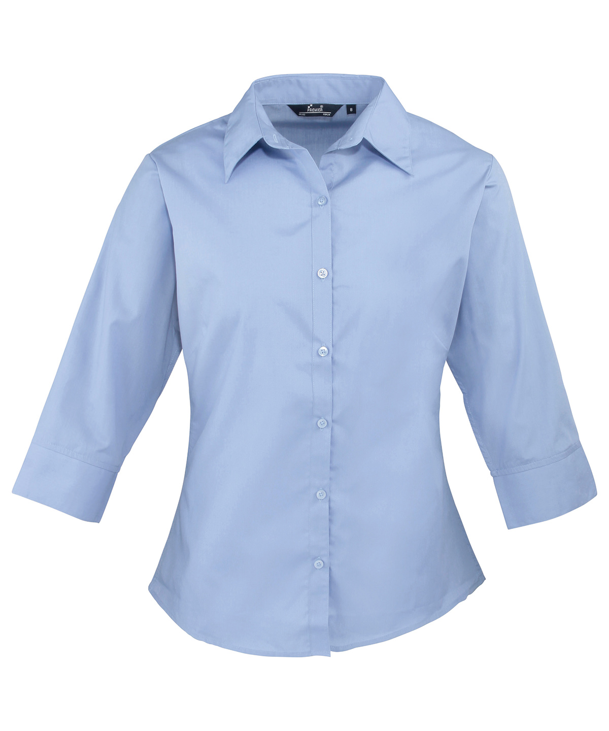Premier Women's ¾ Sleeve Poplin Blouse - Image 5