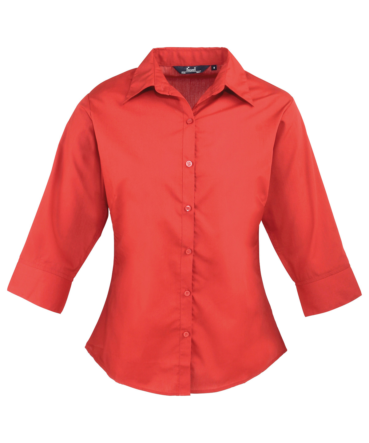 Premier Women's ¾ Sleeve Poplin Blouse - Image 6