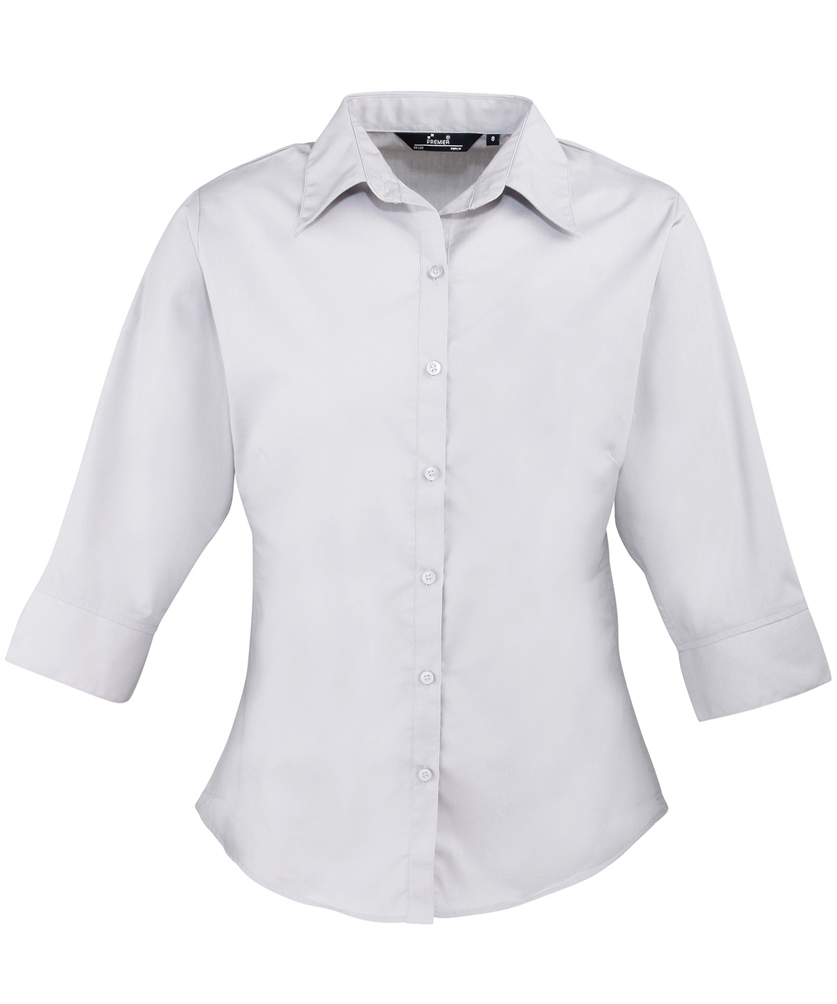Premier Women's ¾ Sleeve Poplin Blouse - Image 8