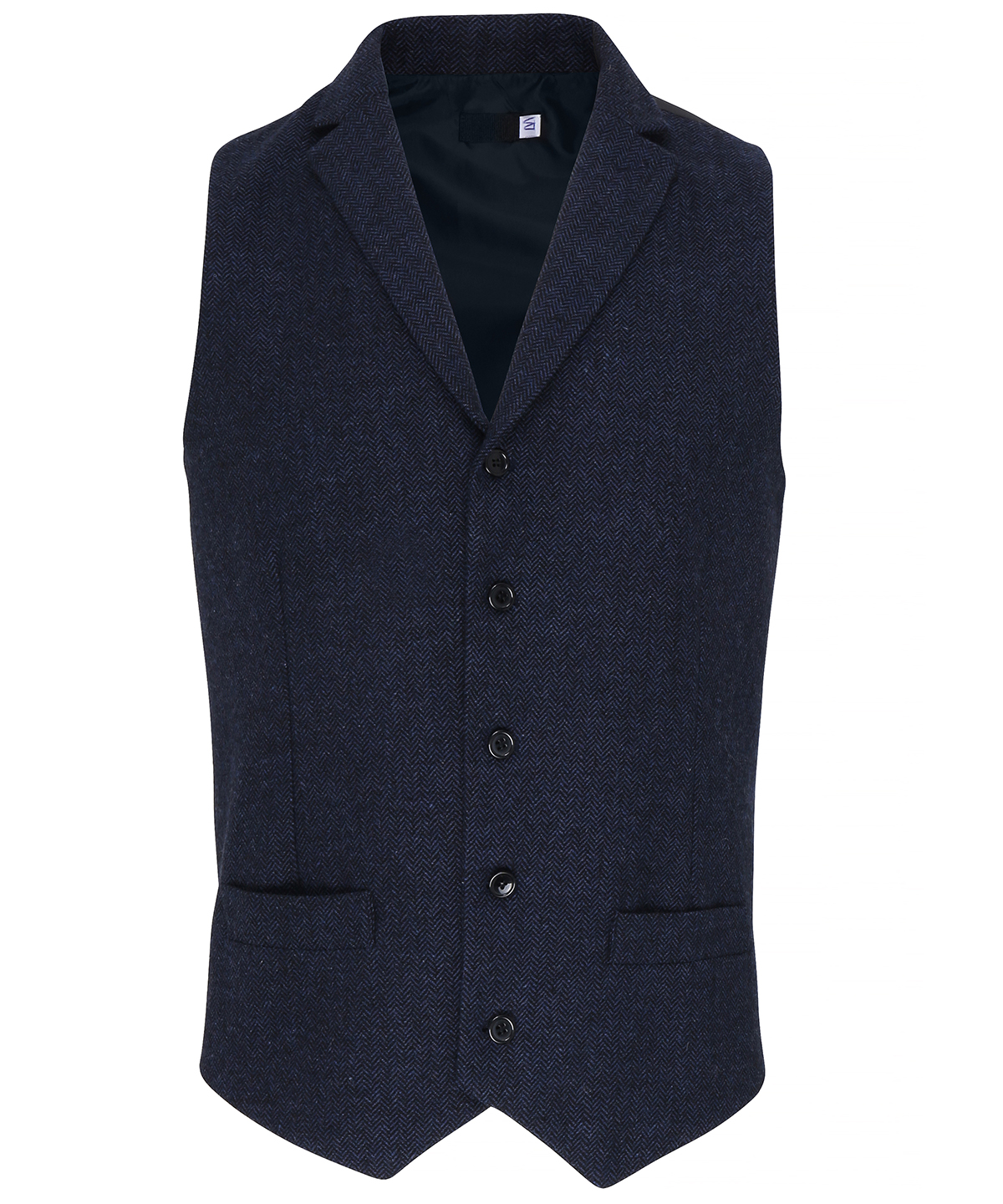 Premier Herringbone Waistcoat - Image 6