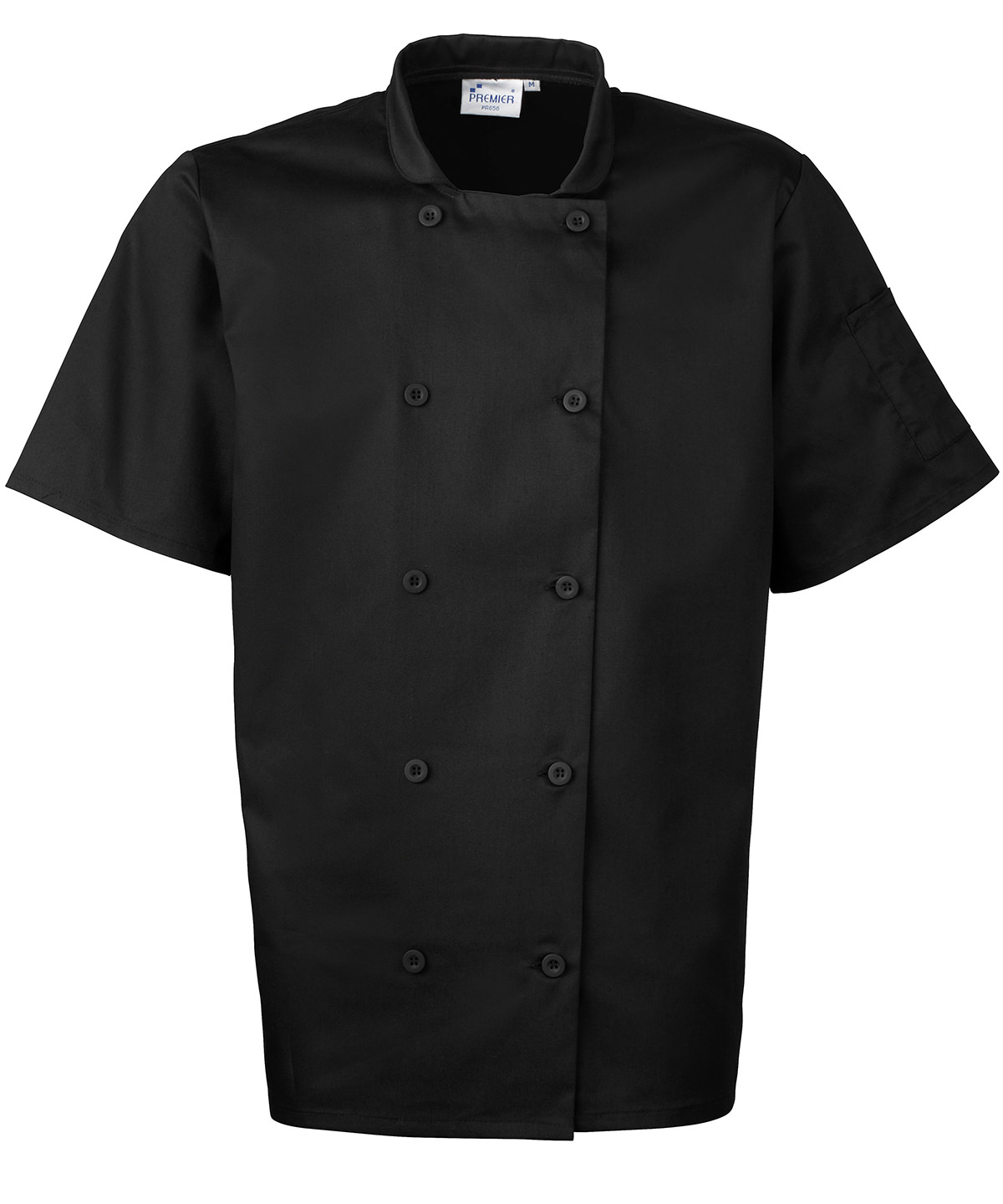 Premier Short Sleeve Chef's Jacket - Image 3