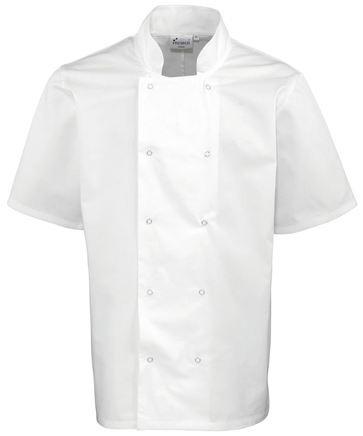 Professional Chef's Studded Short Sleeve Jacket - Image 4