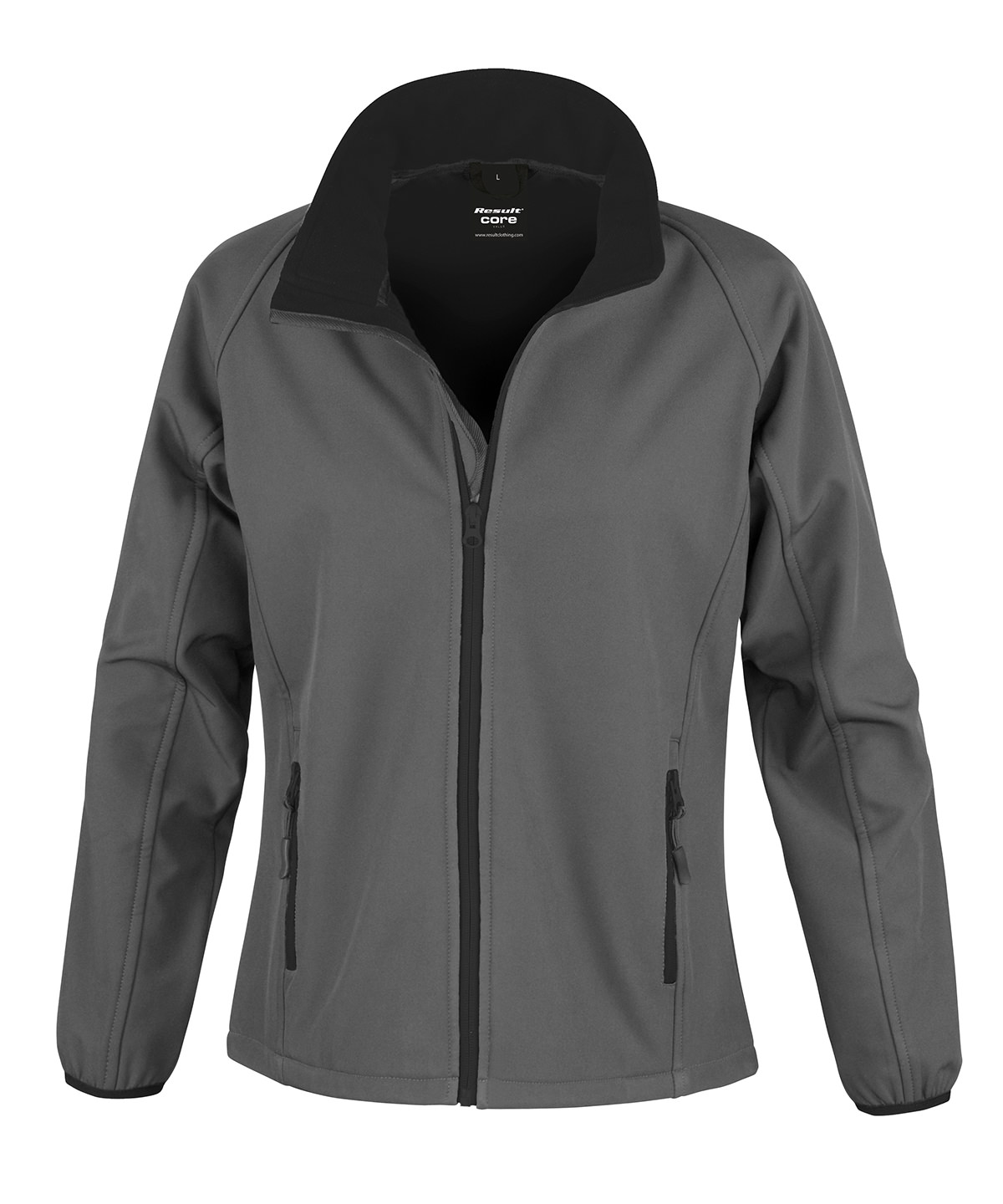 Women's Core Printable Softshell Jacket - Image 5