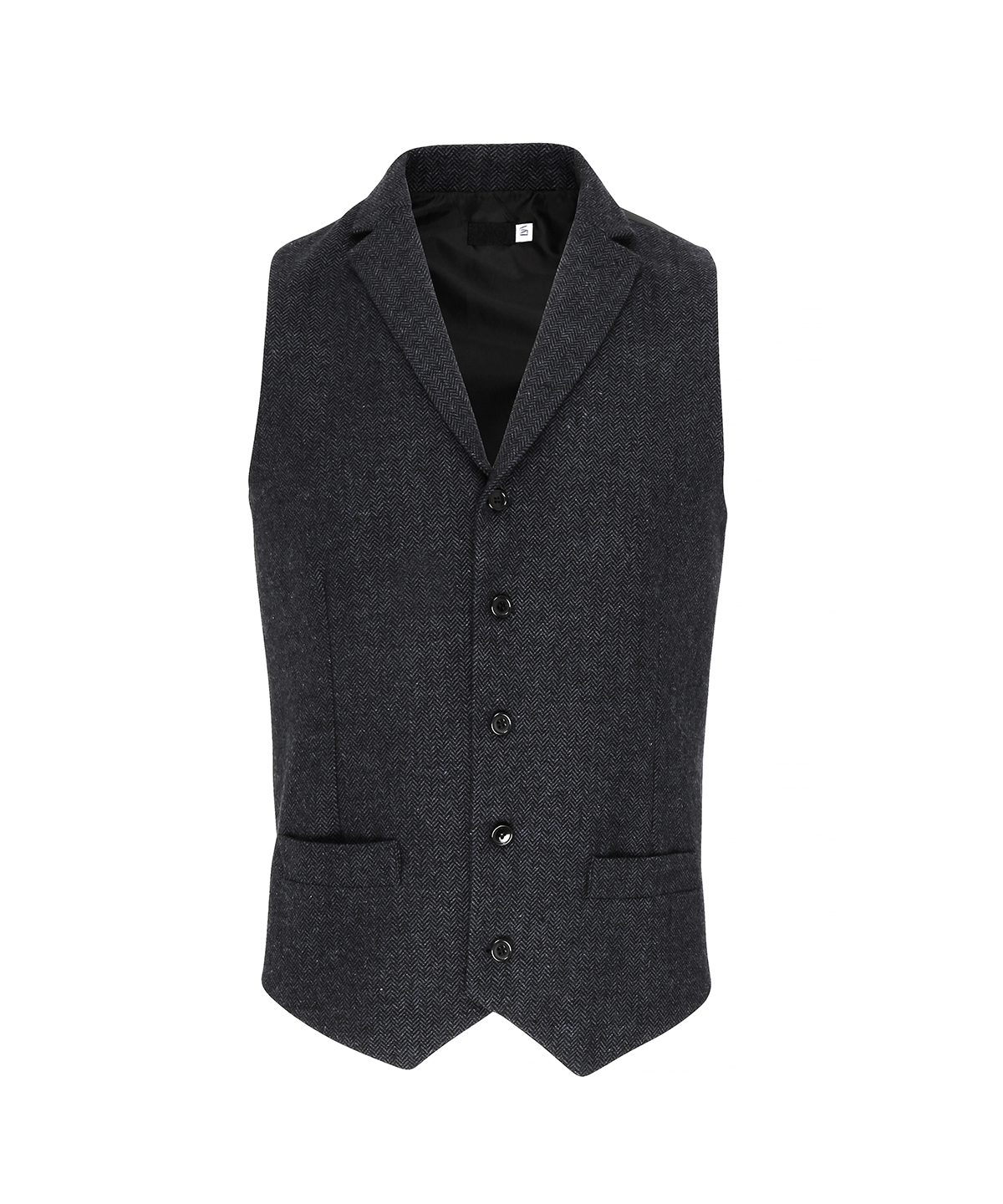 Premier Herringbone Waistcoat - Image 5