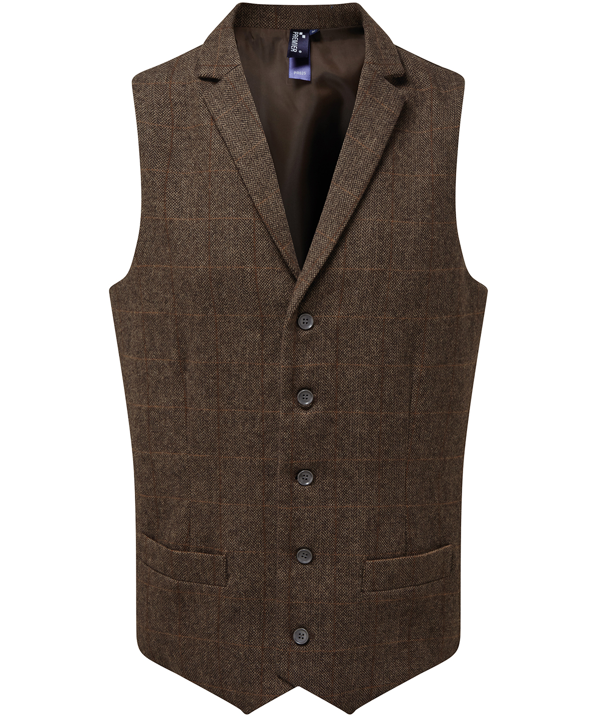 Premier Herringbone Waistcoat - Image 4