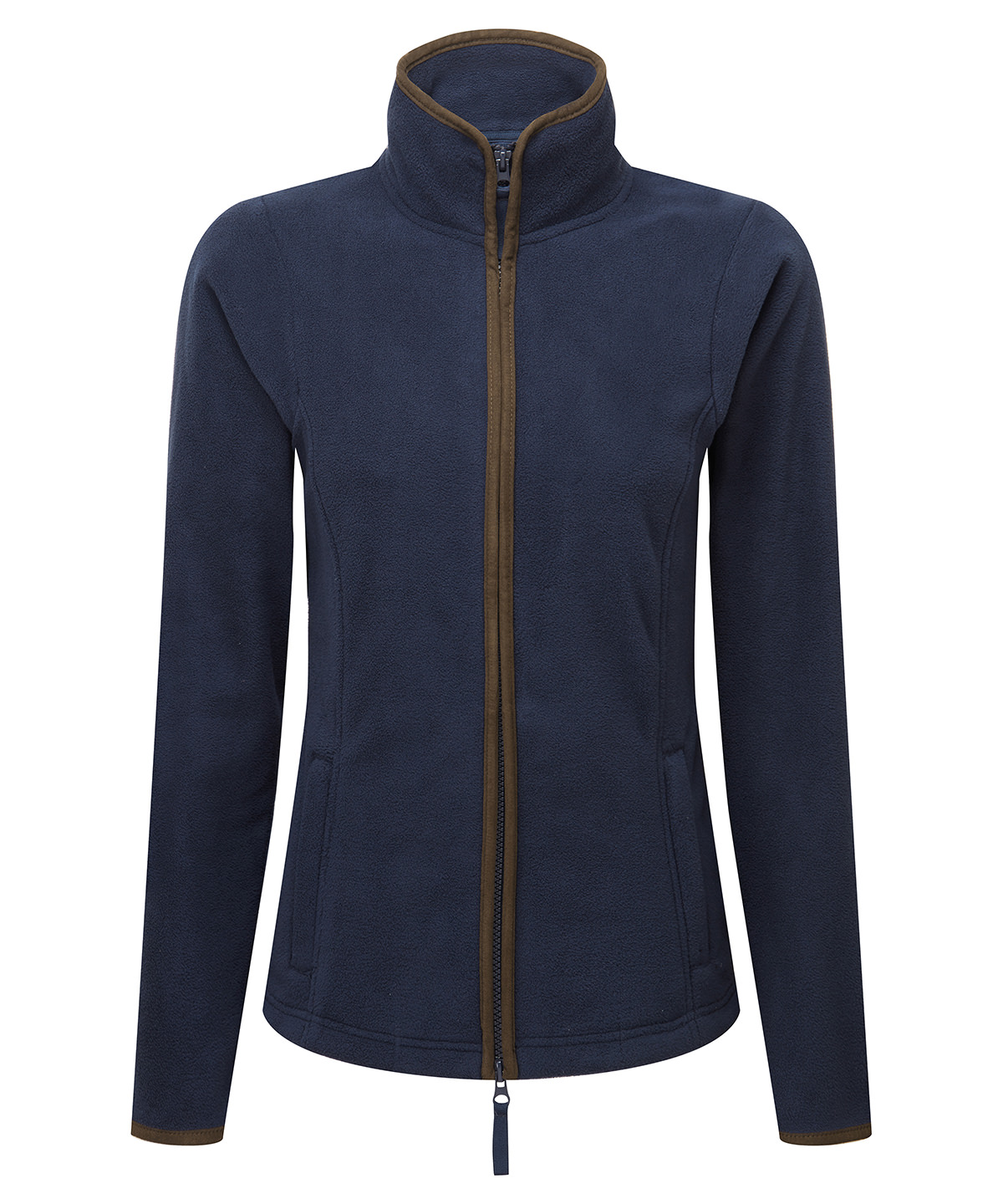 Women's Premium Artisan Fleece Jacket with Contrast Trim - Image 7