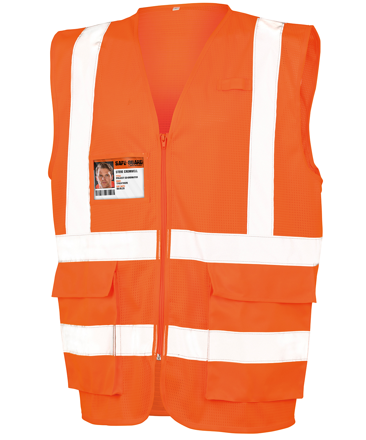 Executive Cool Mesh Safety Vest - Image 3