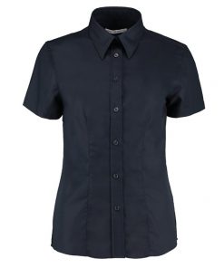 Women's Workplace Oxford Blouse Short-Sleeved (Tailored Fit)