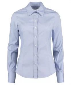 Women's Corporate Oxford Blouse Long-Sleeved (Tailored Fit)