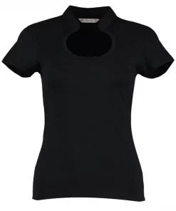 Women's Corporate Top Keyhole Neck (Regular Fit)