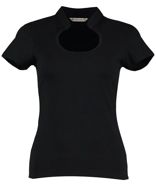 Women's Corporate Top Keyhole Neck (Regular Fit)