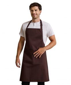 Alternative view of Premier Colours Bib Apron With Pocket