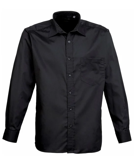 Long Sleeve Poplin Shirt