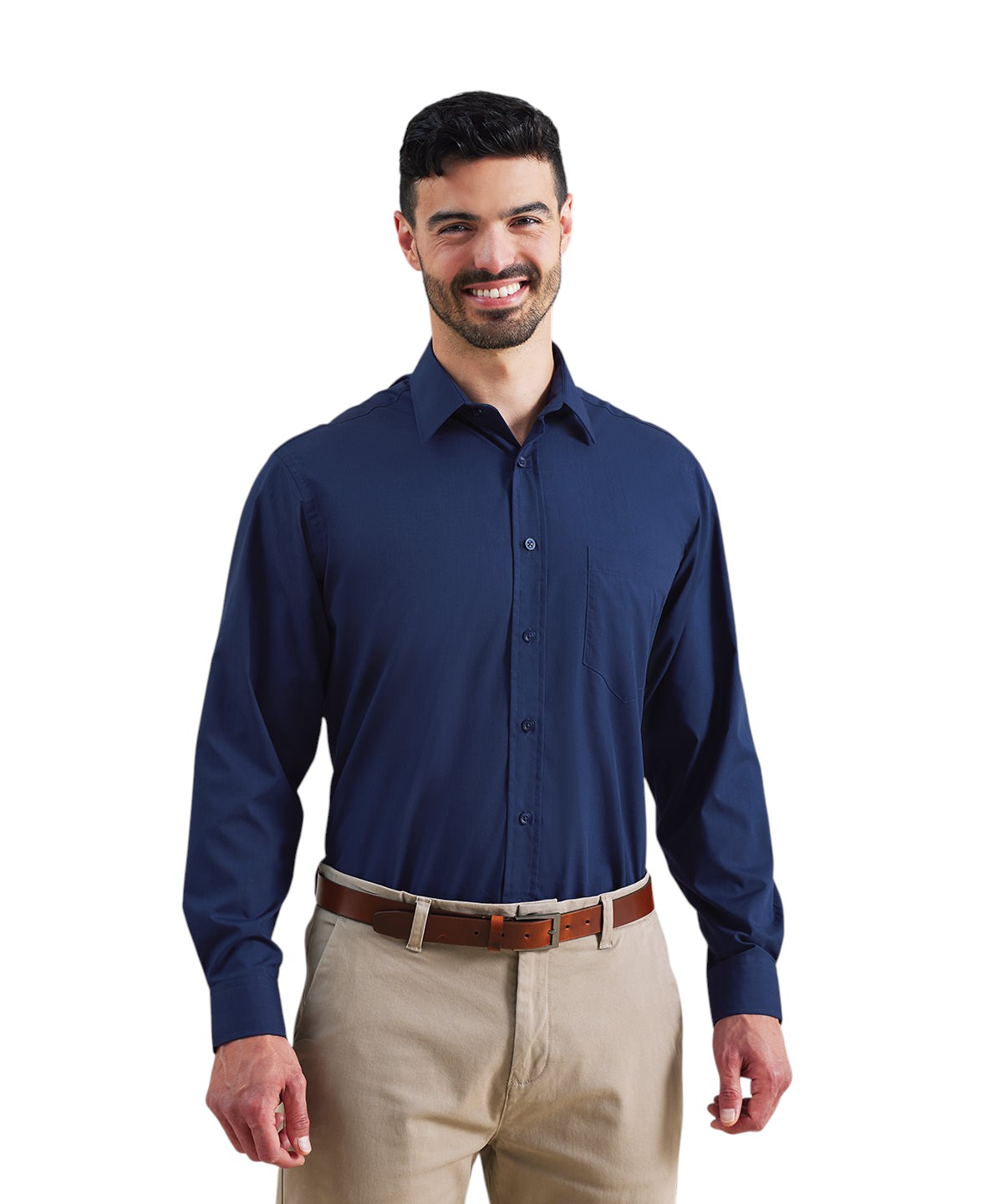 Long Sleeve Poplin Shirt - Image 2