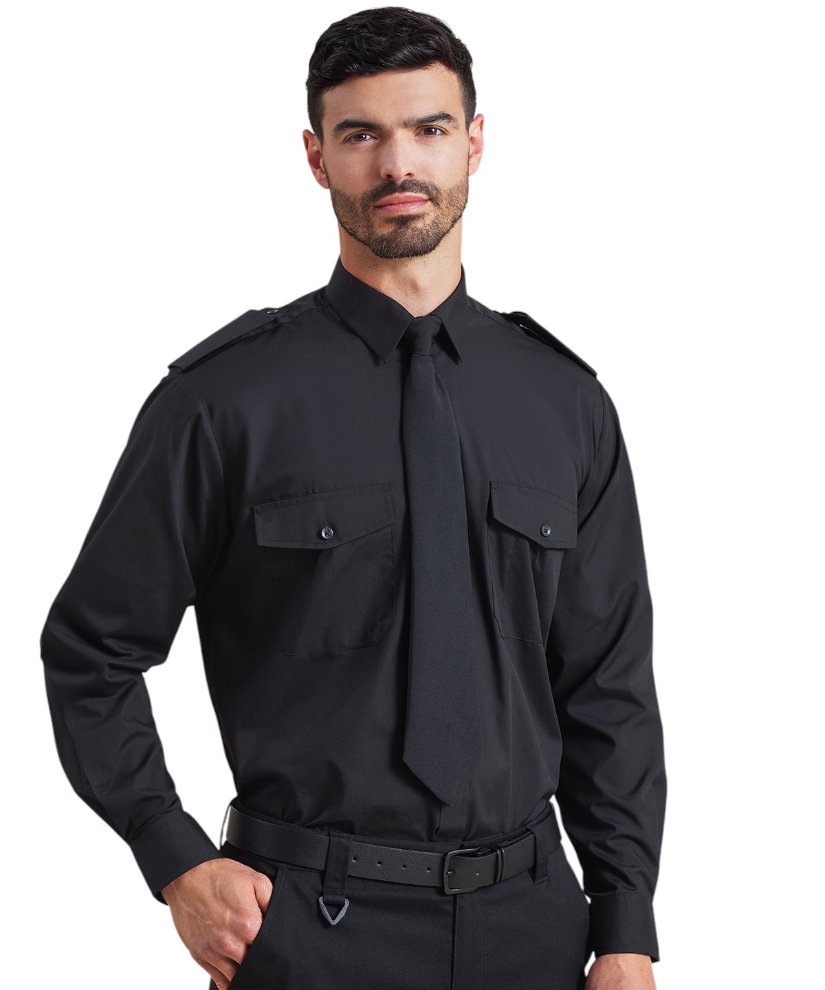 Long Sleeve Pilot Shirt - Image 2