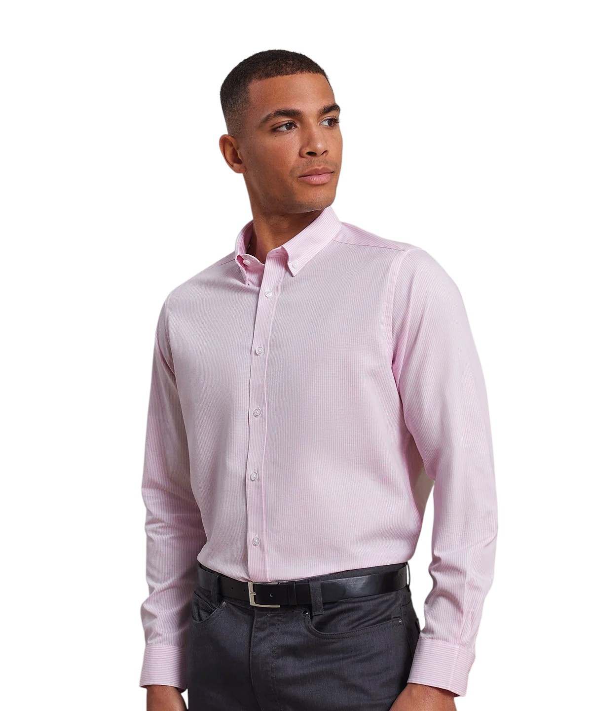 Premier Cotton-Rich Oxford Stripes Shirt - Image 2