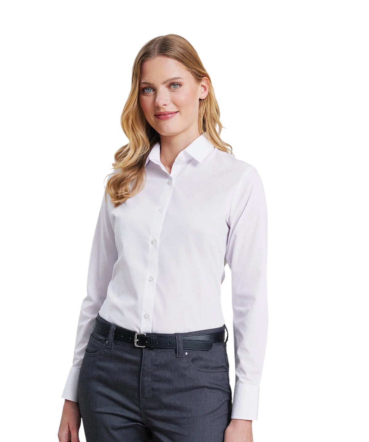 Women's Long Sleeve ‘Recyclight’ Poplin Shirt - Image 2
