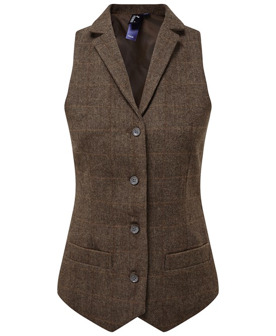 Women's Herringbone Waistcoat