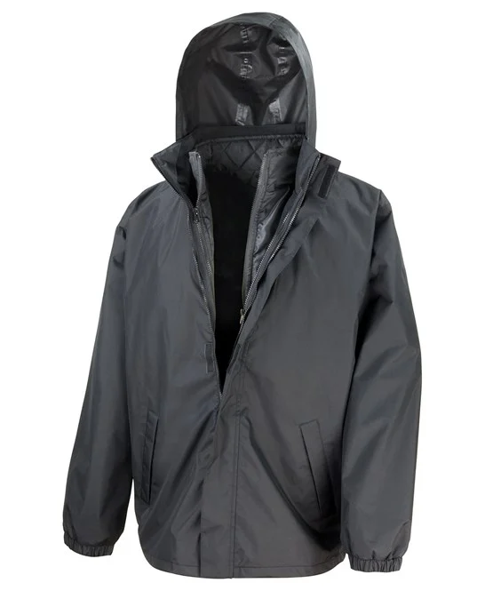 Result Core 3-in-1 Jacket With Quilted Bodywarmer