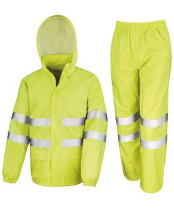 Result High-Viz Waterproof Suit