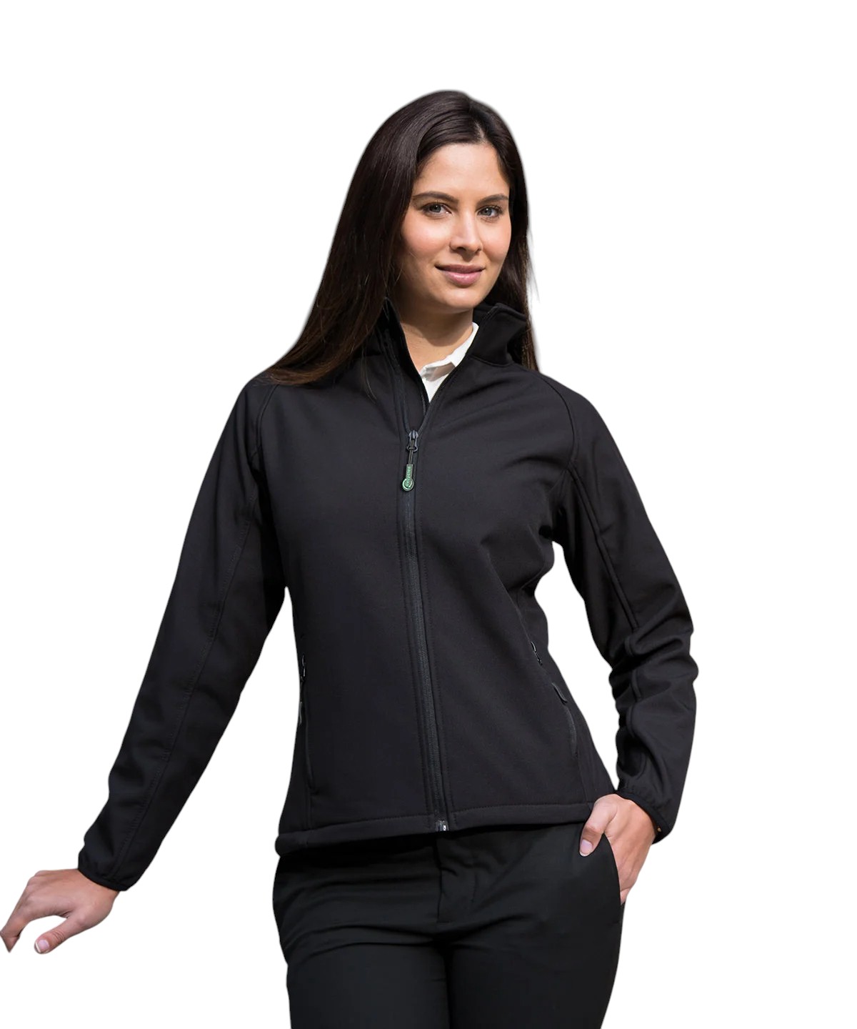 Women's Core Printable Softshell Jacket - Image 2