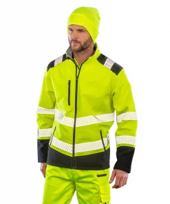 Alternative view of Printable Ripstop Safety Softshell