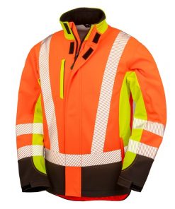 Recycled Robust 3-Layer 3-Tone Safety Softshell