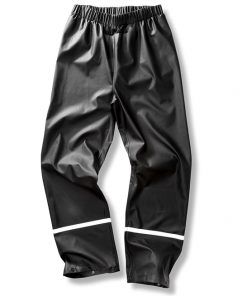 Prism PU Waterproof Trousers With Reflective Bands And Recycled Backing