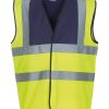 Navy Yoke/Yellow