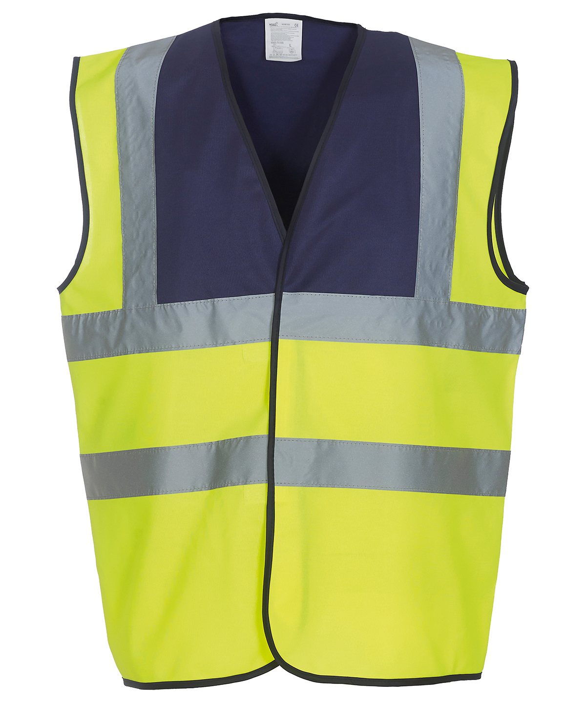 Yoko Hi-Vis 2 Band And Braces Vest (HVW100) - Image 9
