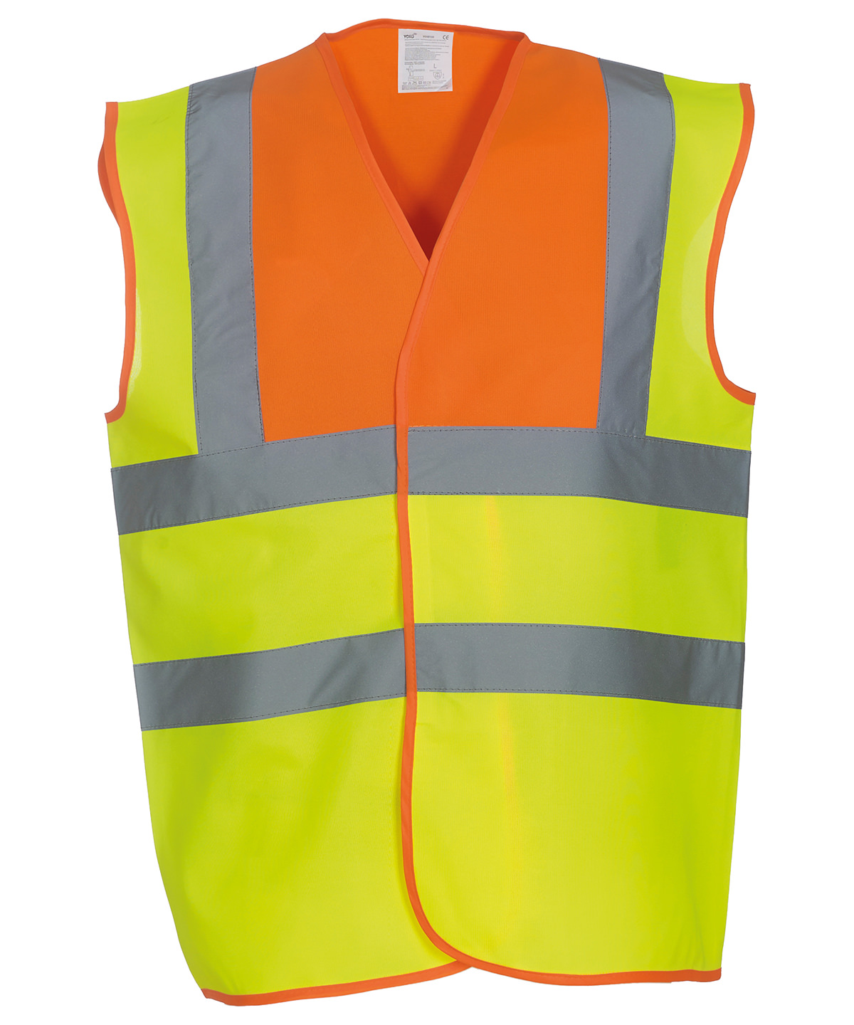 Yoko Hi-Vis 2 Band And Braces Vest (HVW100) - Image 11