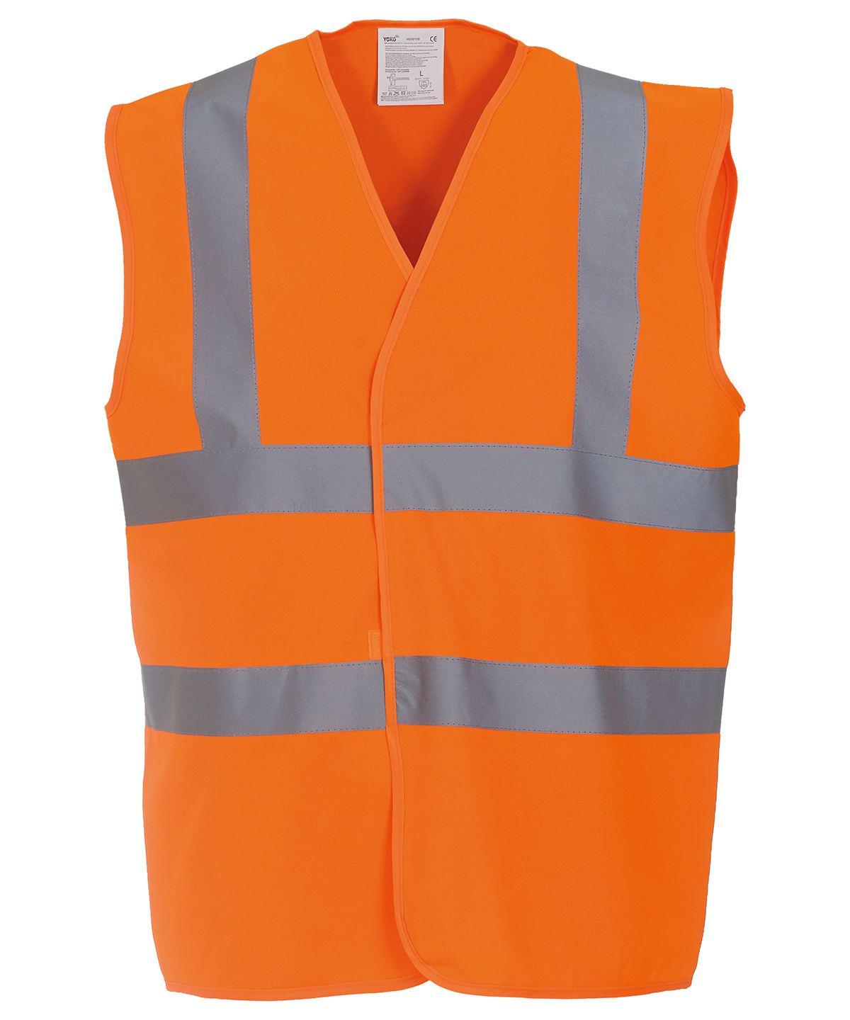 Yoko Hi-Vis 2 Band And Braces Vest (HVW100) - Image 10