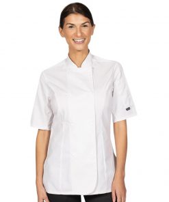 Dennys Ladies Short Sleeve Premium Chef's Jacket