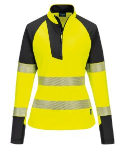 Women's PW3 Hi-Vis ¼-Zip Sweatshirt (T173)