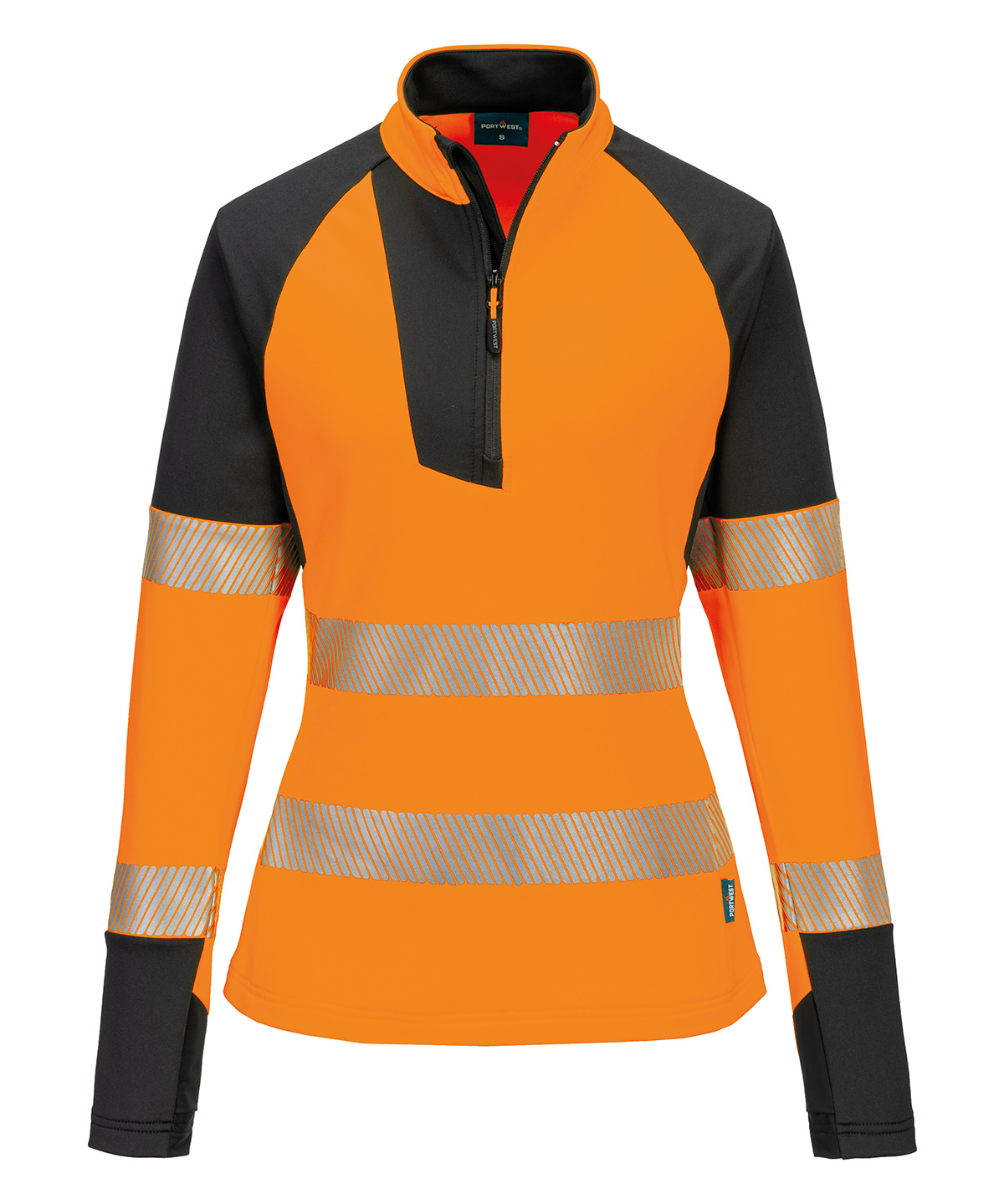 Women's PW3 Hi-Vis ¼-Zip Sweatshirt (T173) - Image 3