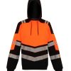 Black/Orange