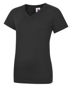 Alternative view of Ladies Classic V-Neck T-Shirt