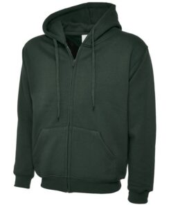 Adults Classic Full Zip Hooded Sweatshirt - Image 3