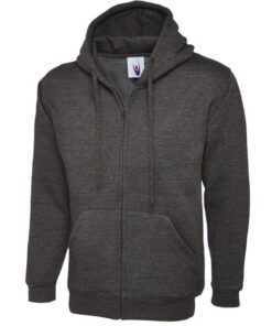 Adults Classic Full Zip Hooded Sweatshirt - Image 6
